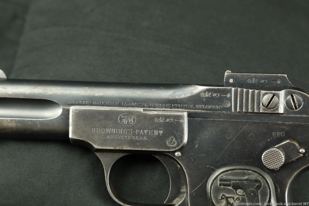 FN Browning Model 1900 7.65mm .32 ACP 4” Semi-Auto Pistol MFD 1907-1910 C&R-img-23