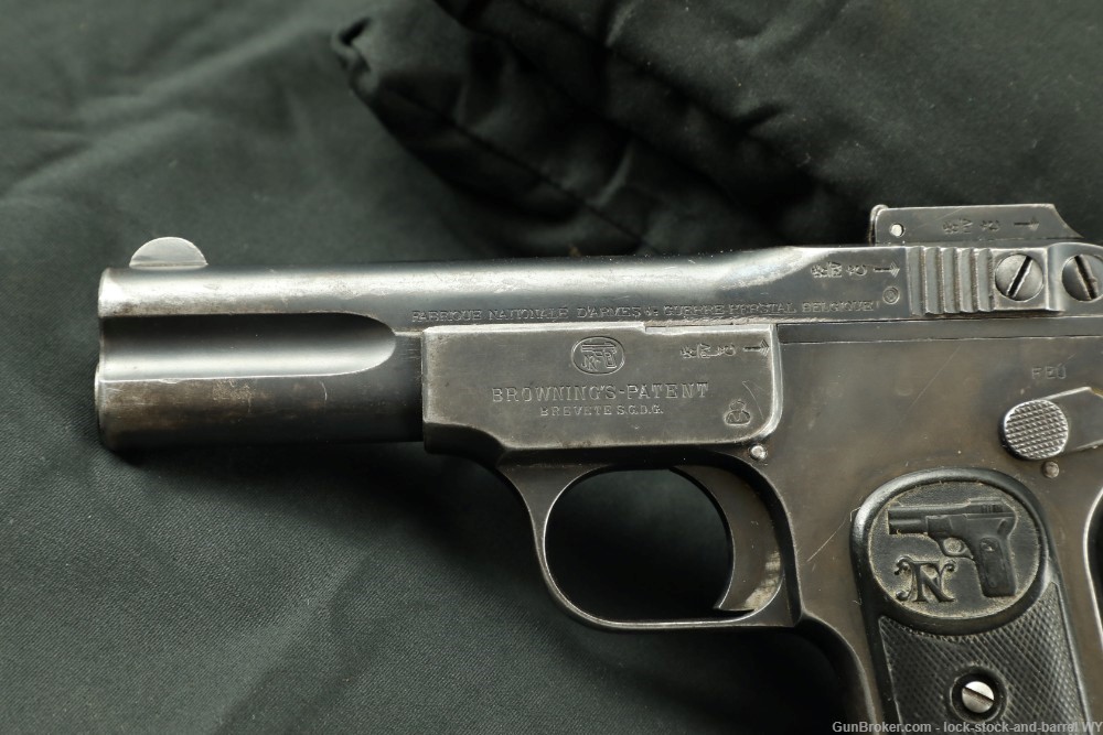 FN Browning Model 1900 7.65mm .32 ACP 4” Semi-Auto Pistol MFD 1907-1910 C&R-img-8