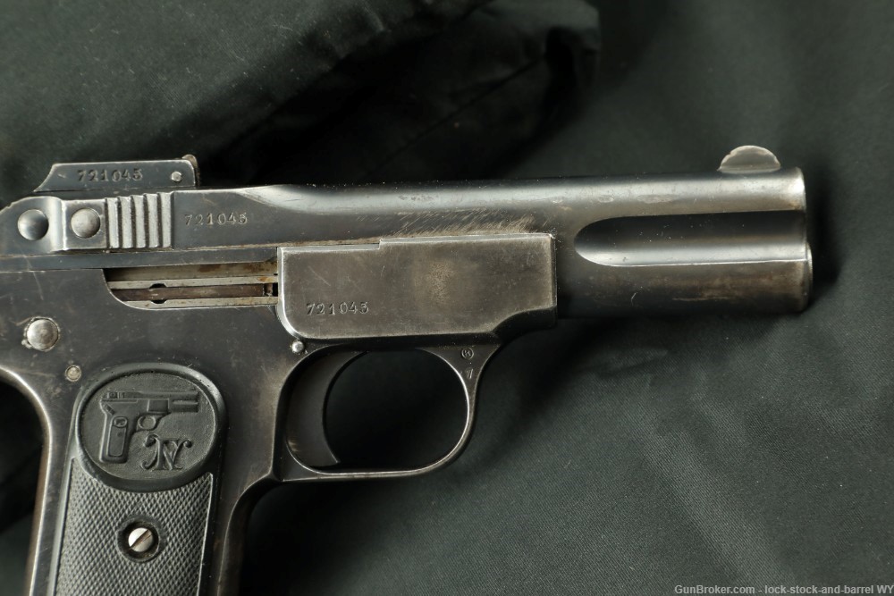 FN Browning Model 1900 7.65mm .32 ACP 4” Semi-Auto Pistol MFD 1907-1910 C&R-img-6