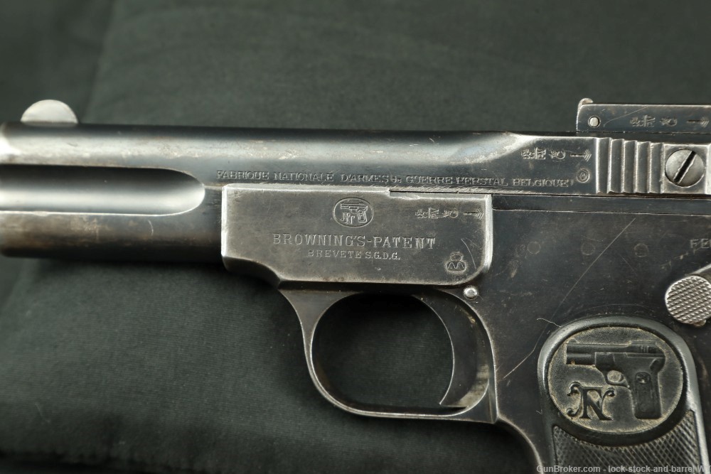 FN Browning Model 1900 7.65mm .32 ACP 4” Semi-Auto Pistol MFD 1907-1910 C&R-img-24