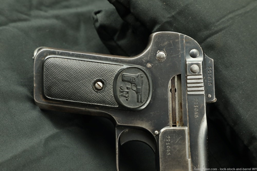 FN Browning Model 1900 7.65mm .32 ACP 4” Semi-Auto Pistol MFD 1907-1910 C&R-img-5