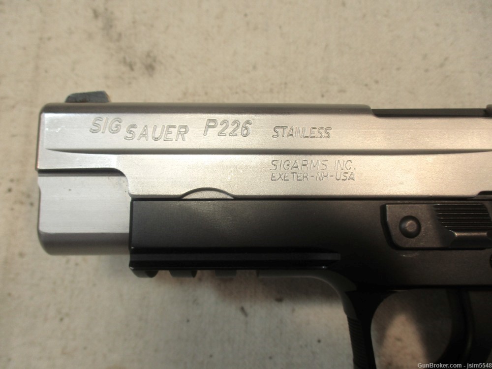 Sig Sauer P226 9mm Sen-Auto Pistol Stainless 4.4” 10+1-img-6