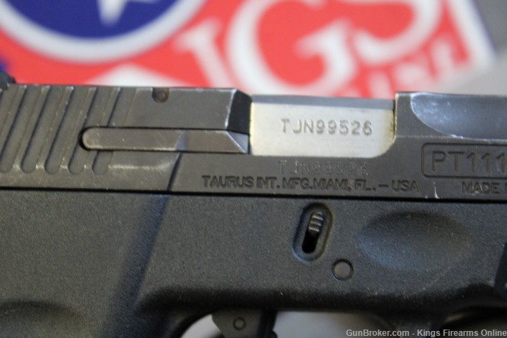Taurus PT111 Millennium  G2 9mm Item P-310-img-8