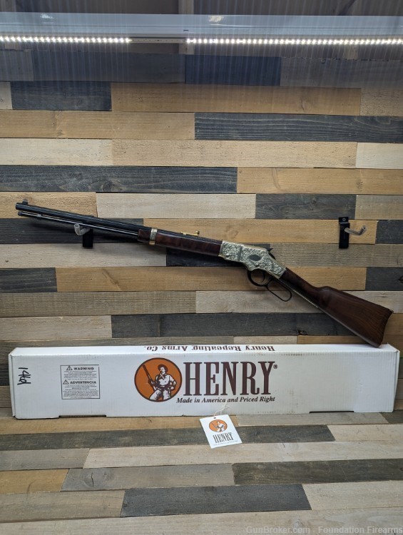 Henry - Golden Boy Deluxe .22 WMR 20" Rifle H004MDD - 1st Series Run?-img-0