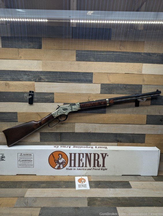 Henry - Golden Boy Deluxe .22 WMR 20" Rifle H004MDD - 1st Series Run?-img-1
