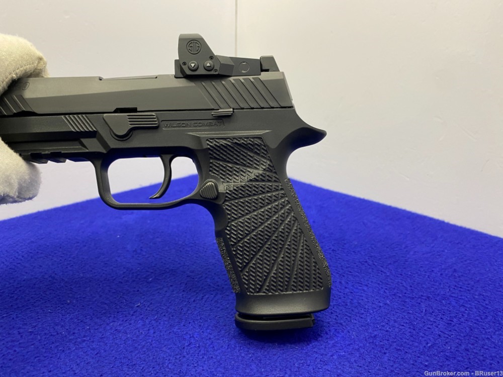 Sig Sauer P320 9mm Luger Black *AMAZING EXAMPLE WITH WILSON COMBAT GRIP*-img-38
