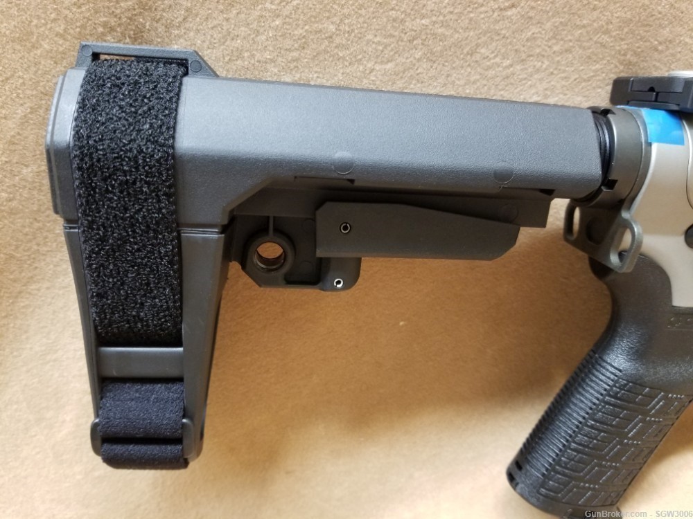 CMMG Banshee MKG 45ACP Pistol in Titanium-img-1