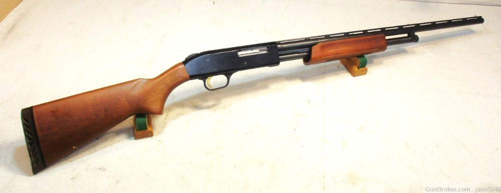 Mossberg 500E 410Ga Pump Action Shotgun 24” 3” Full Wood-img-0
