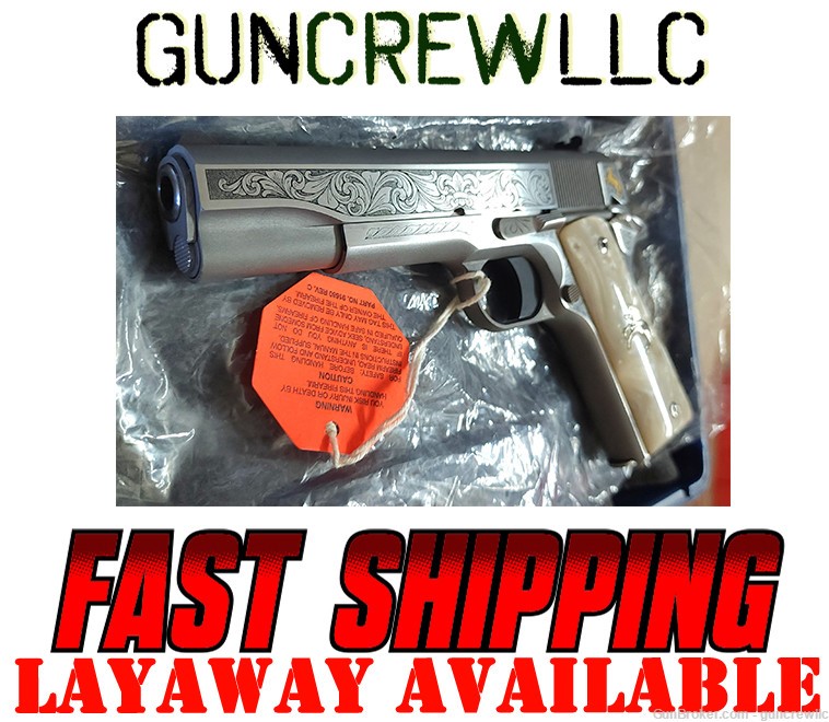 Colt TALO Brian Powley Engraved 38 Super 1/300 Stainless O2091LTD Layaway-img-0