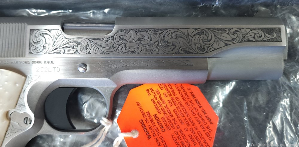Colt TALO Brian Powley Engraved 38 Super 1/300 Stainless O2091LTD Layaway-img-17