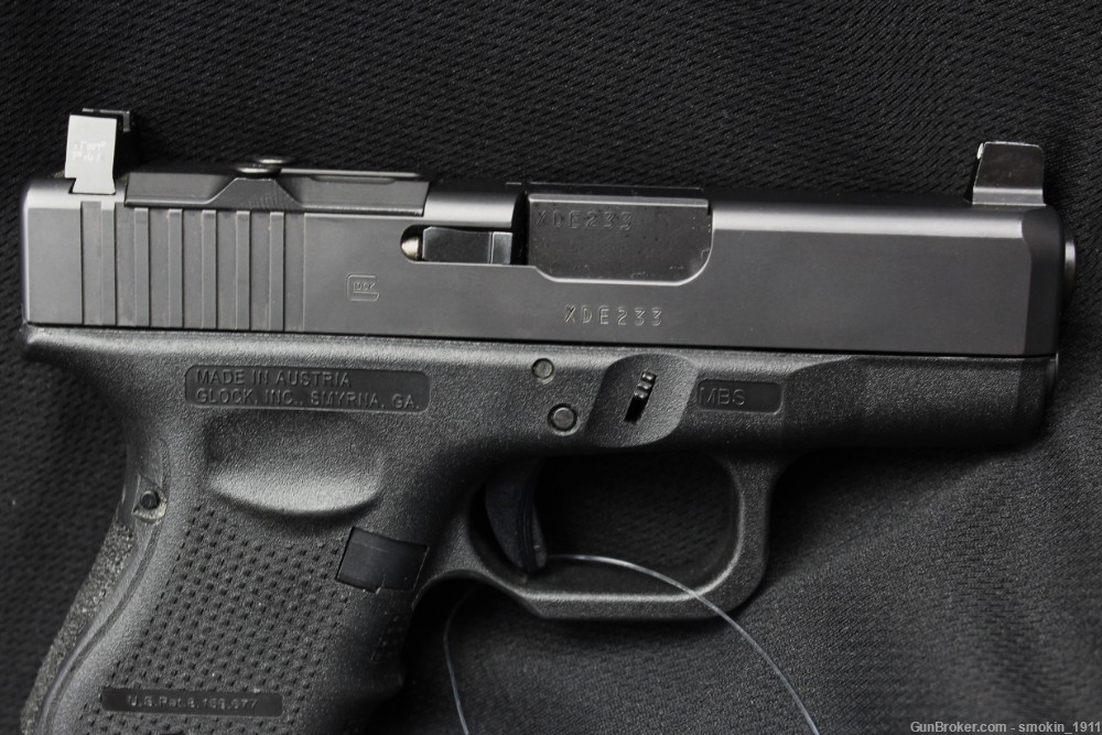 Glock G26 Gen4 9mm Cut for Trijicon RMR; USED with extras -img-5