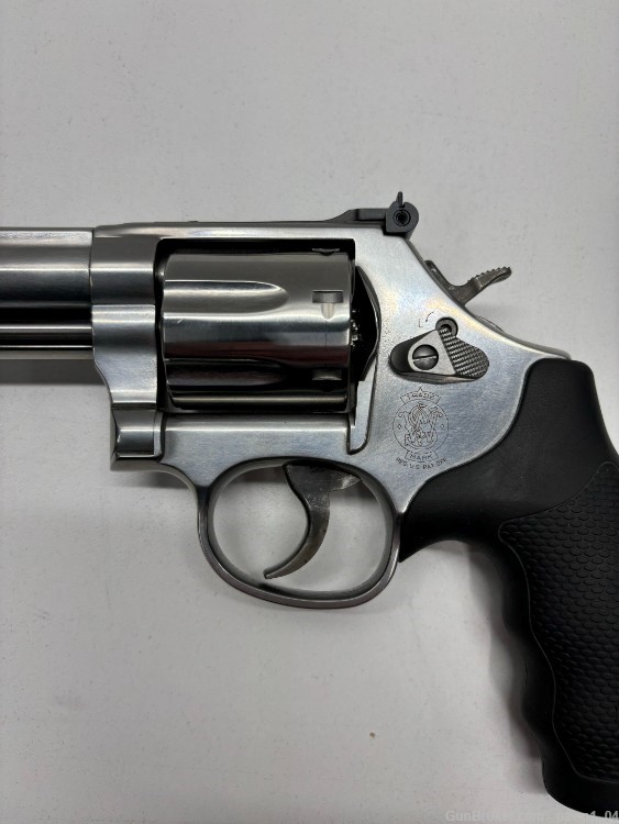 SMITH AND WESSON 686-6 .357 MAGNUM STAINLESS 7 SHOT REVOLVER DOUBLE ACTION-img-9