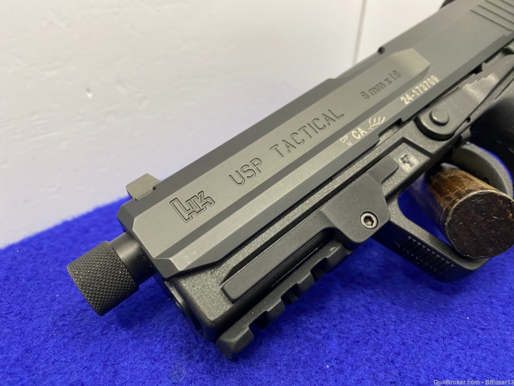 2020 H&K USP9 Tactical V1 9mm Blk 4.86" *AWESOME SEMI-AUTOMATIC HANDGUN*-img-11