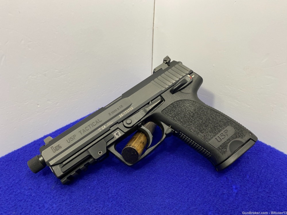 2020 H&K USP9 Tactical V1 9mm Blk 4.86" *AWESOME SEMI-AUTOMATIC HANDGUN*-img-5