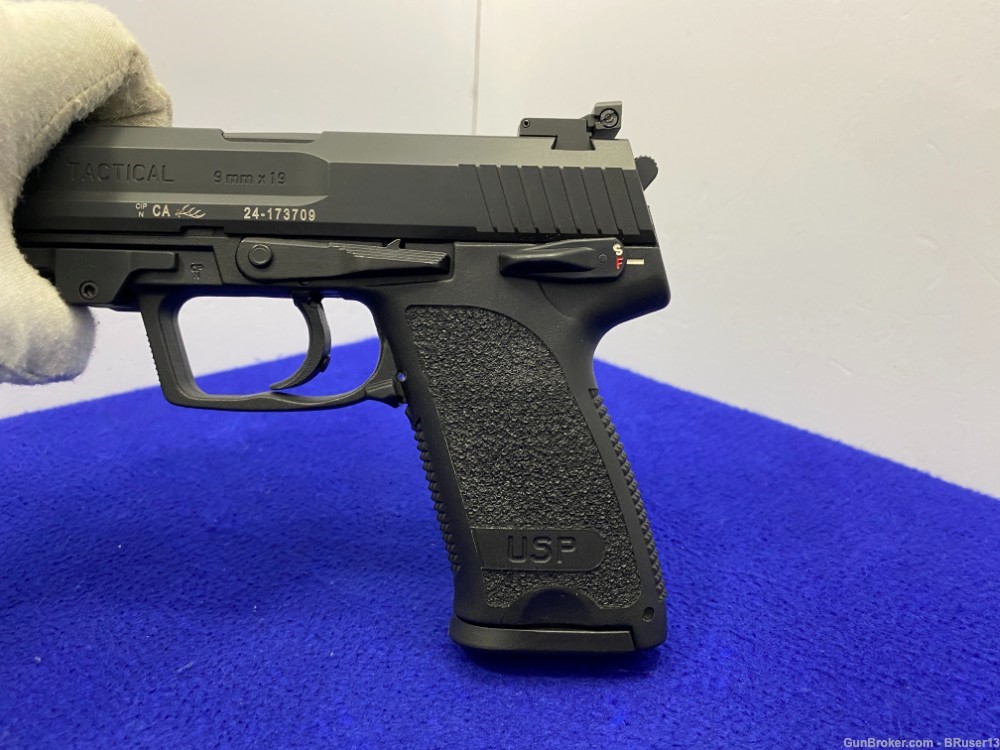 2020 H&K USP9 Tactical V1 9mm Blk 4.86" *AWESOME SEMI-AUTOMATIC HANDGUN*-img-40