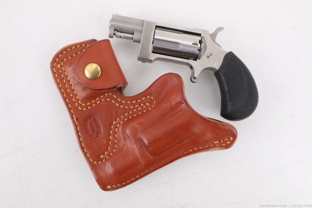 North American Arms NAA Sidewinder 22 Magnum w/ Holster PERFECT POCKET GUN-img-0