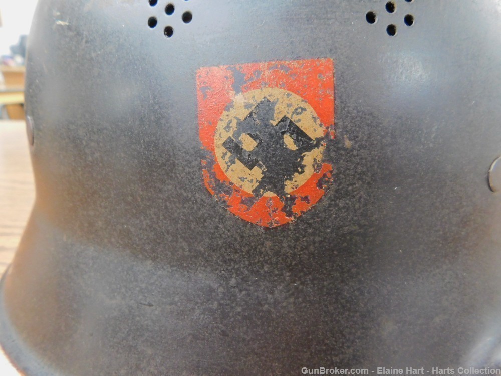 WWII German Police helmet.   (#3)-img-4