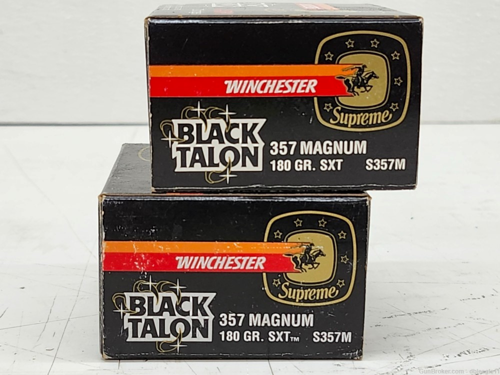 Winchester Black Talon .357 Mag 180 GR. SXT, 40ct-img-3