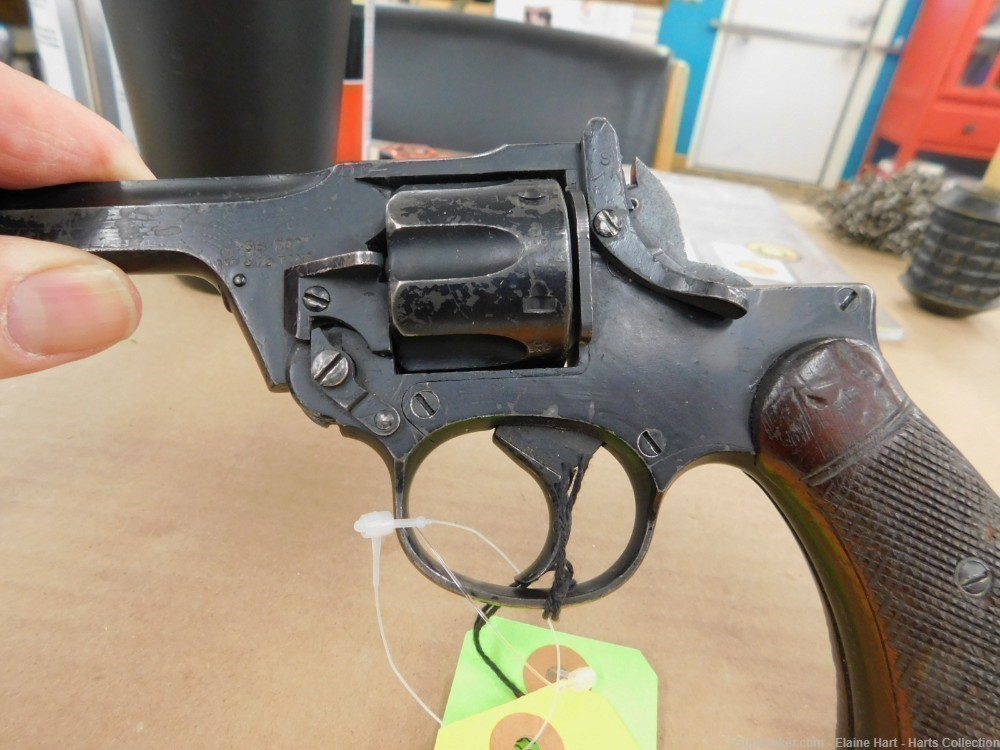 Enfield #2 MK1 1937 38 caliber revolver   (C&R/9232)-img-9