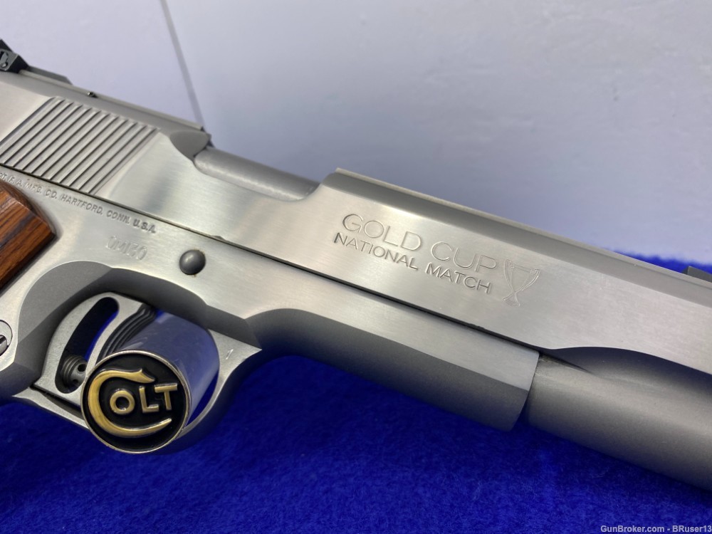 1988 Colt Officers Match .45 Auto Stainless *AMAZING 1 OF 350 EVER MADE*-img-36