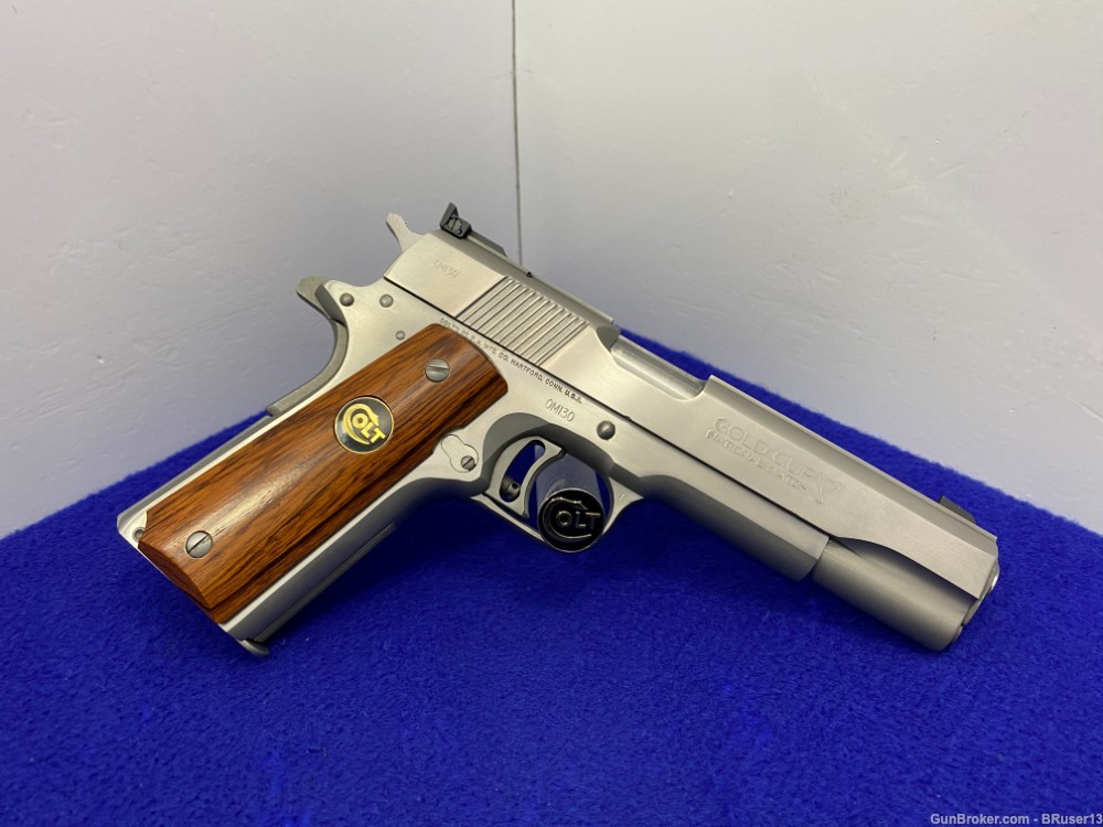 1988 Colt Officers Match .45 Auto Stainless *AMAZING 1 OF 350 EVER MADE*-img-30