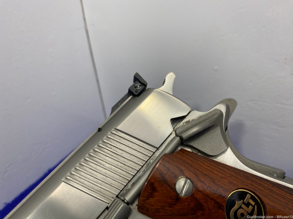 1988 Colt Officers Match .45 Auto Stainless *AMAZING 1 OF 350 EVER MADE*-img-22