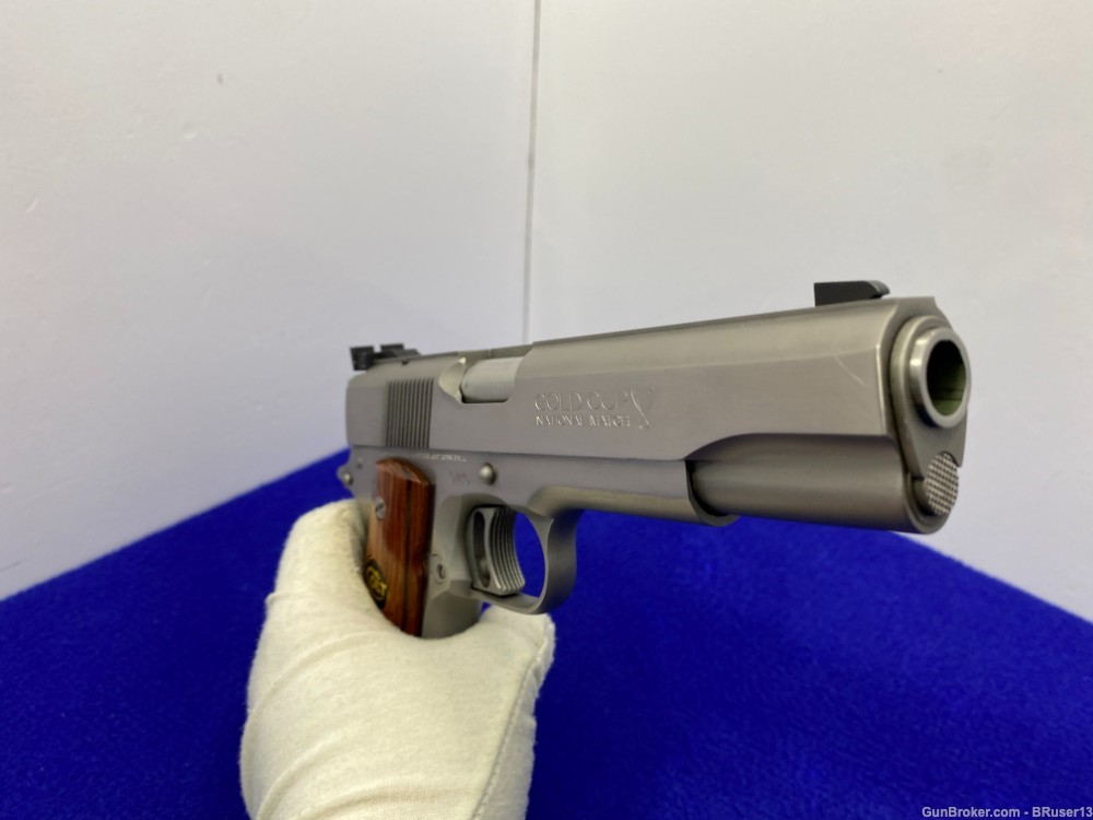 1988 Colt Officers Match .45 Auto Stainless *AMAZING 1 OF 350 EVER MADE*-img-48