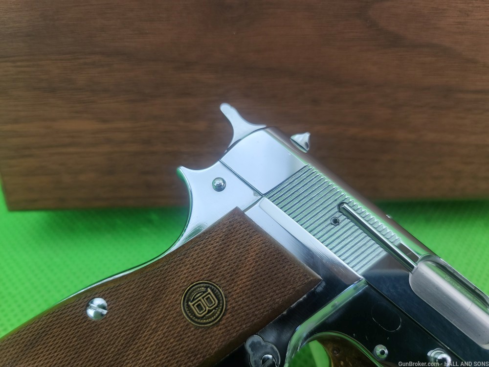 Browning HI-POWER * 9mm BRIGHT NICKEL * CENTENNIAL 1878 * 1978 BELGIUM MADE-img-7