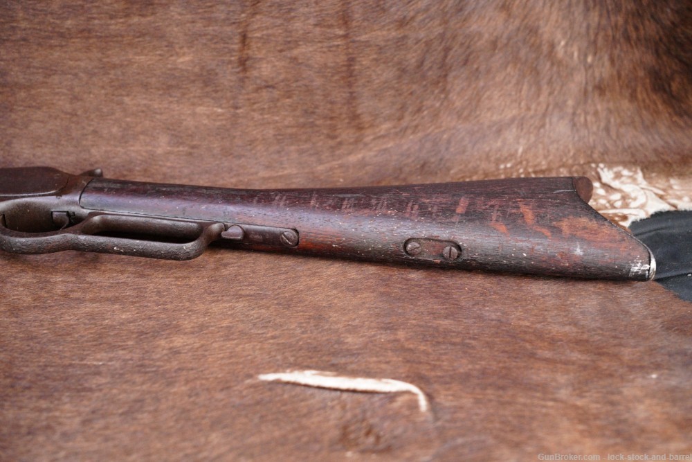 Winchester Model 1876 Centennial 28" Round .45-75 Lever Rifle, 1882 Antique-img-11