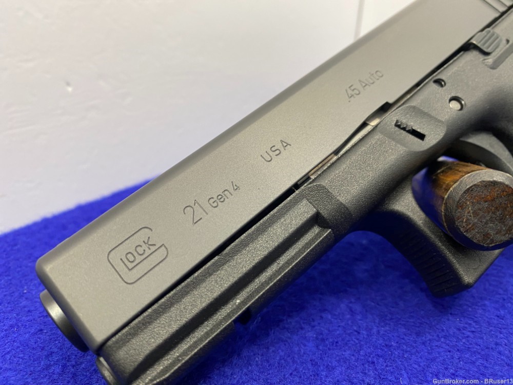 Glock 21 Gen4 .45 ACP Black 4 5/8" *KNOWN FOR IT'S REMARKABLE ACCURACY*-img-11