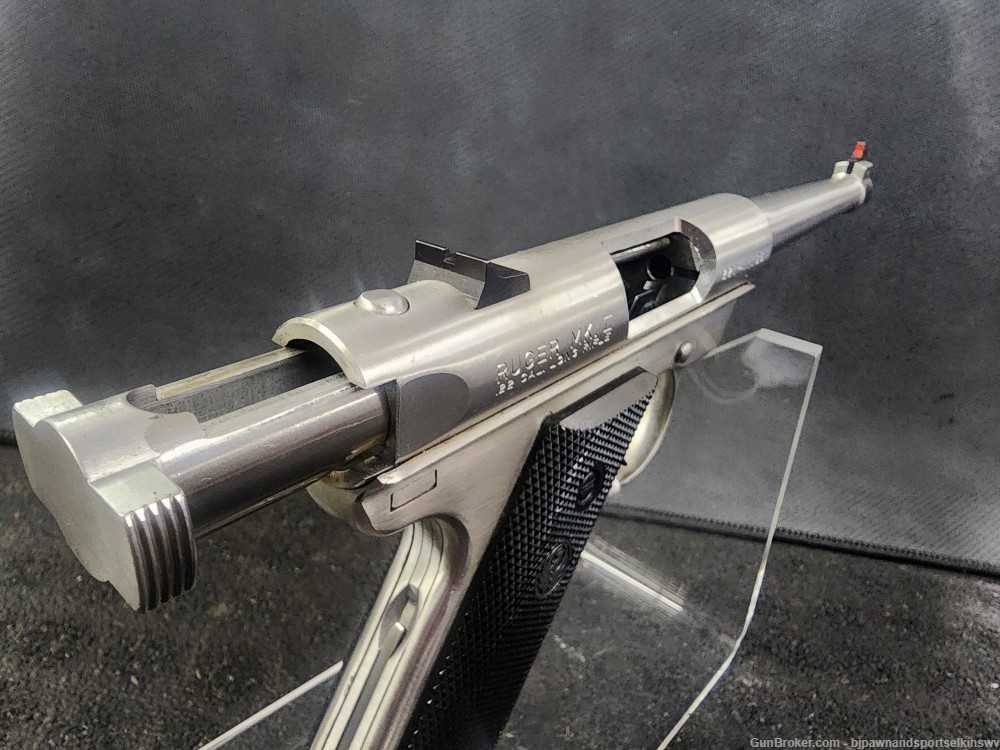 Ruger MK II Stainless Tapered - .22LR Target Pistol (MFG 1994)-img-4