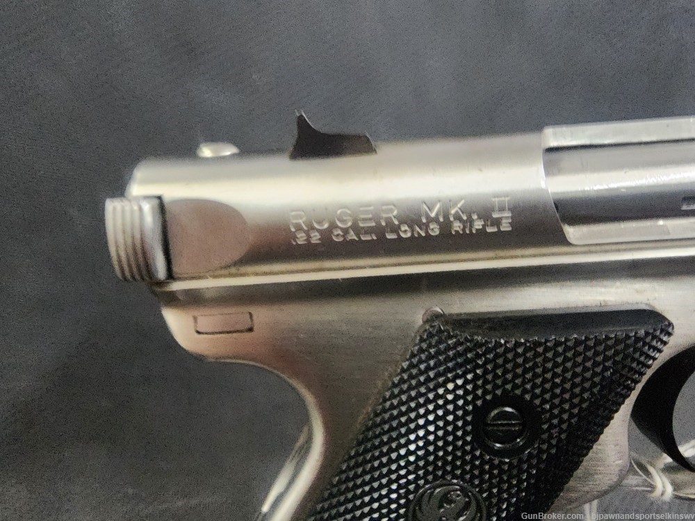 Ruger MK II Stainless Tapered - .22LR Target Pistol (MFG 1994)-img-2