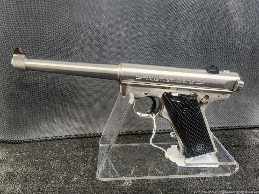 Ruger MK II Stainless Tapered - .22LR Target Pistol (MFG 1994)-img-5
