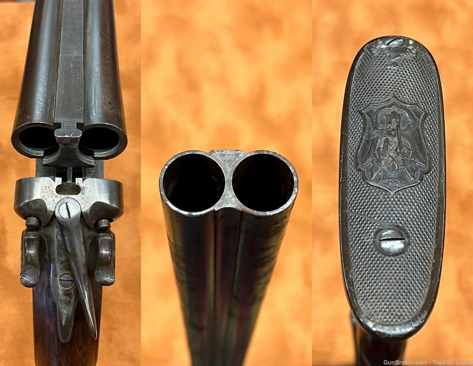 Remington Arms Model 1889 12 Gauge SxS Side By Side Double Barrel Shotgun-img-4
