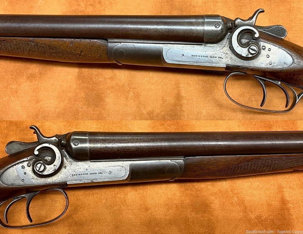 Remington Arms Model 1889 12 Gauge SxS Side By Side Double Barrel Shotgun-img-3