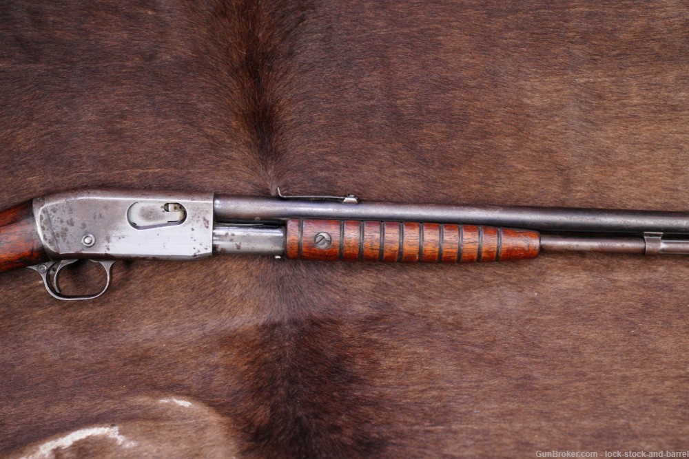 Remington Model 12-A 12A .22 S/L/LR 22" Pump Slide Action Rifle C&R-img-4