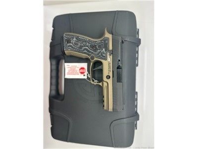 SIG SAUER P320 AXG 2-Tone (FDE-BLK) 9mm Semi-Auto Pistol (BRAND NEW!)