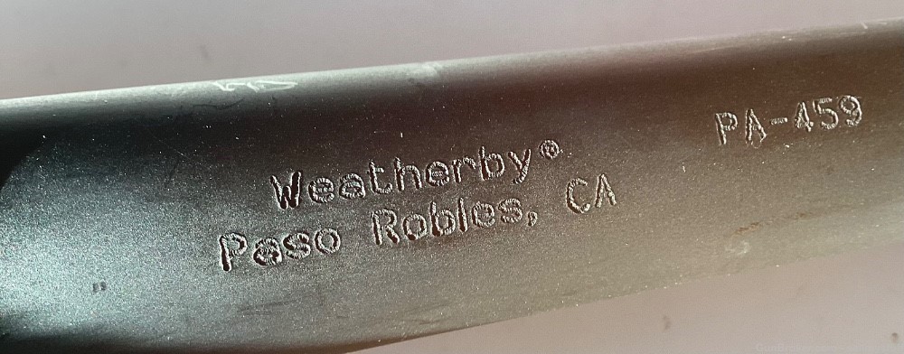 WEATHERBY PA-459 Shotgun Barrel 20” , Fiber front Sight, Matte Black, 12 ga-img-12