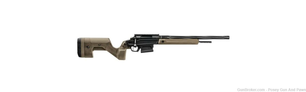 NIB STAG ARMS PURSUIT BOLT ACTION RIFLE - 18" .308, SPORTER FLUTED – TAN-img-0