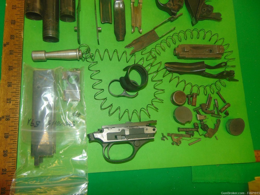 Gunsmith's lot of assorted shotgun parts-img-1