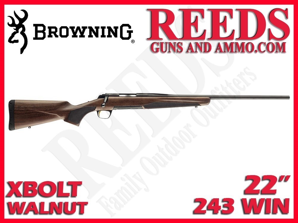 Browning Xbolt Hunter Walnut Blued 243 Win 22in 035208211-img-0