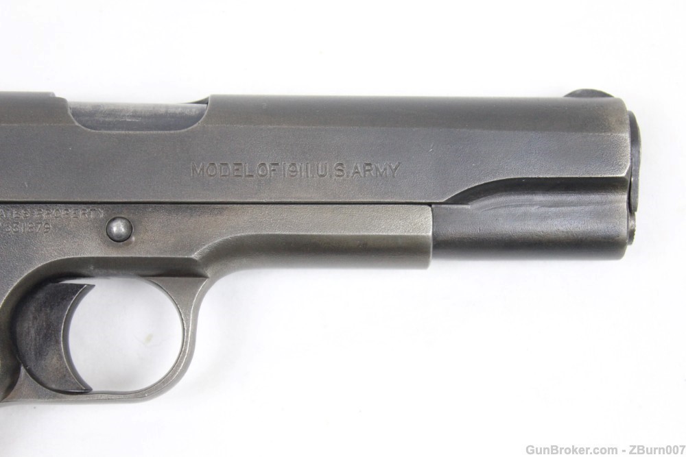 Colt 1911 .45 - Manufactured 1918 - WW1 WW2 - Original Condition-img-7