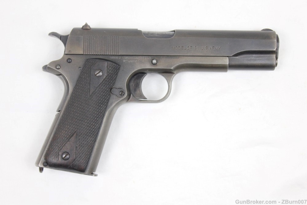Colt 1911 .45 - Manufactured 1918 - WW1 WW2 - Original Condition-img-0