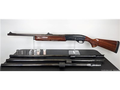 Remington|Model 1100|12 Ga.|(4) Barrels & (6) Choke Tubes|Very Good