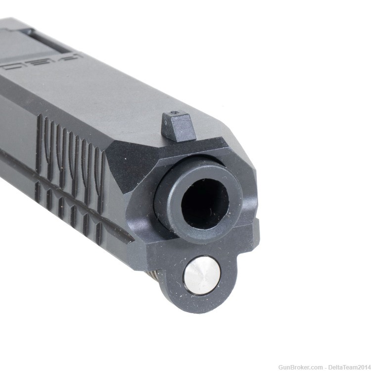 Complet Slide for Glock 17 - Raw RMR Optic Cut Out - Assembled-img-4