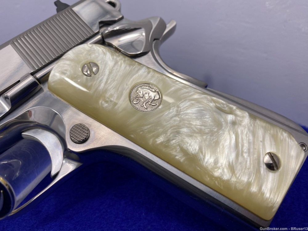 1990 Colt El Presidente 38 Super Stainless *1 OF 350 MADE LEW HORTON*-img-7