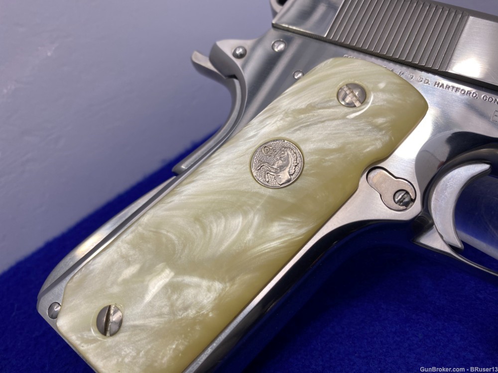 1990 Colt El Presidente 38 Super Stainless *1 OF 350 MADE LEW HORTON*-img-19
