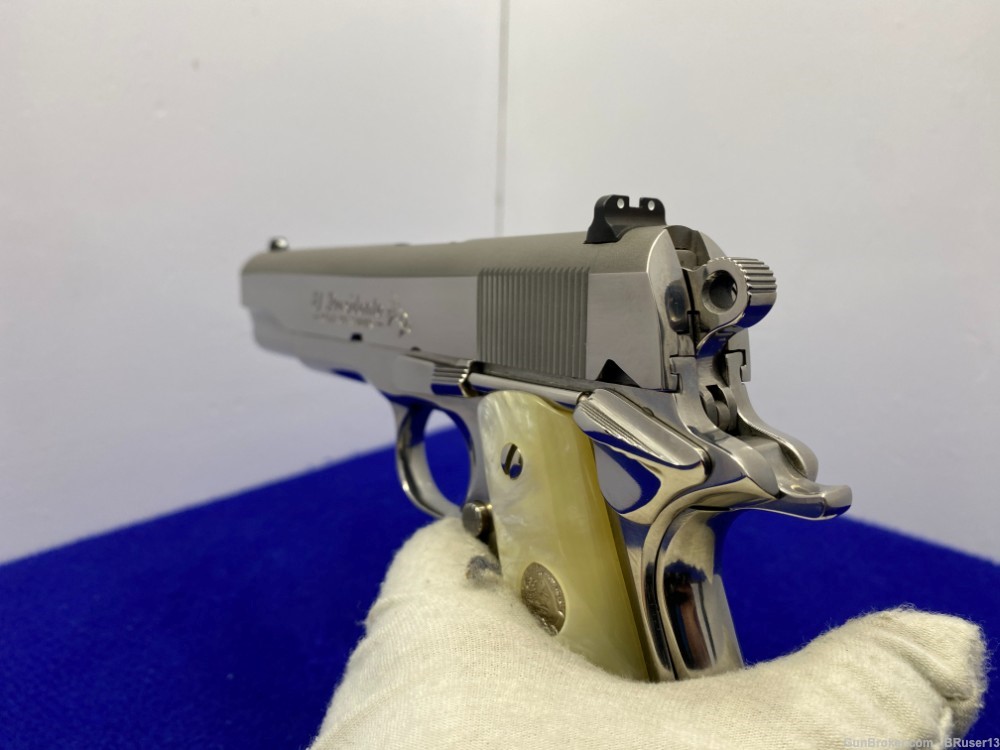 1990 Colt El Presidente 38 Super Stainless *1 OF 350 MADE LEW HORTON*-img-29