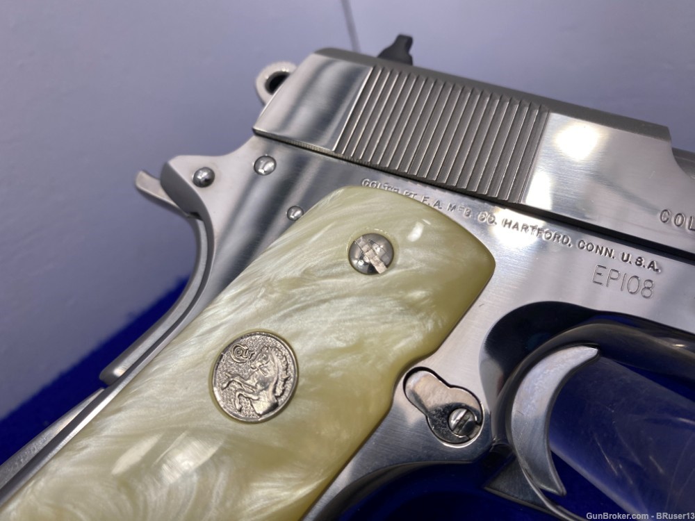 1990 Colt El Presidente 38 Super Stainless *1 OF 350 MADE LEW HORTON*-img-20