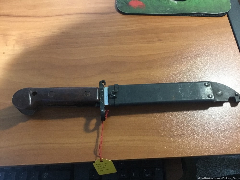 Russian M1968 SVD bayonet with scabbard -img-0